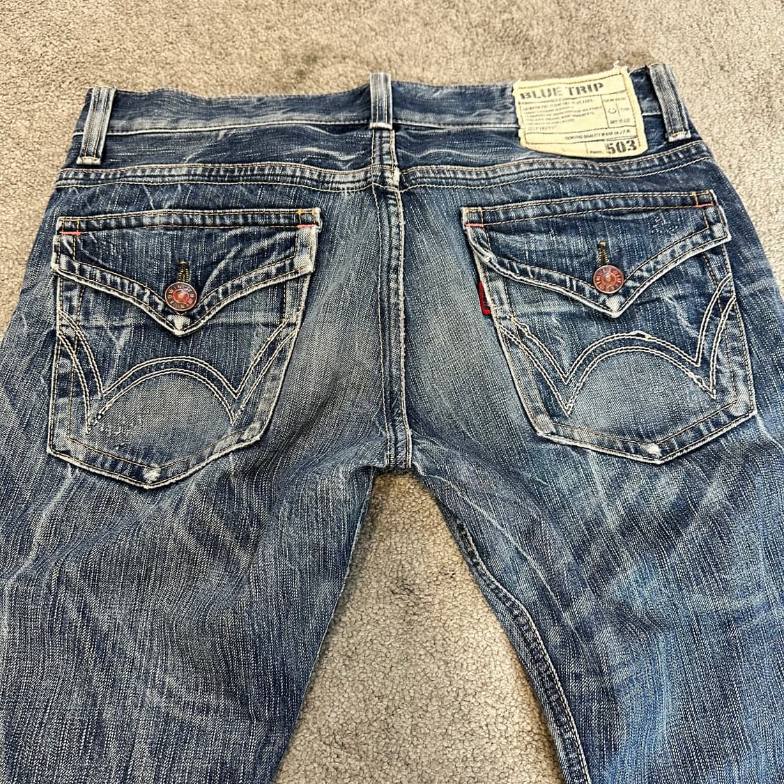 에드윈503 블루트립 BT5001 부츠컷 데님(32) 상품이미지7