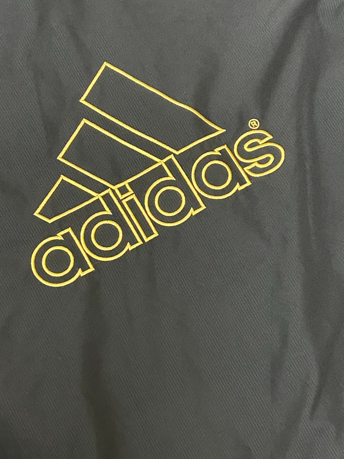 아디다스 레트로 블랙 플리스 바람막이 레더 자켓 상품이미지4