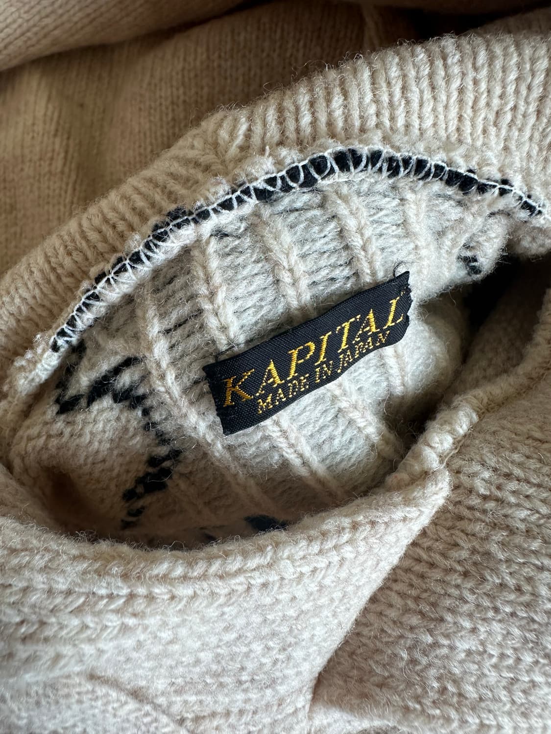 [3] 캐피탈 본 니트 후드 상품이미지4