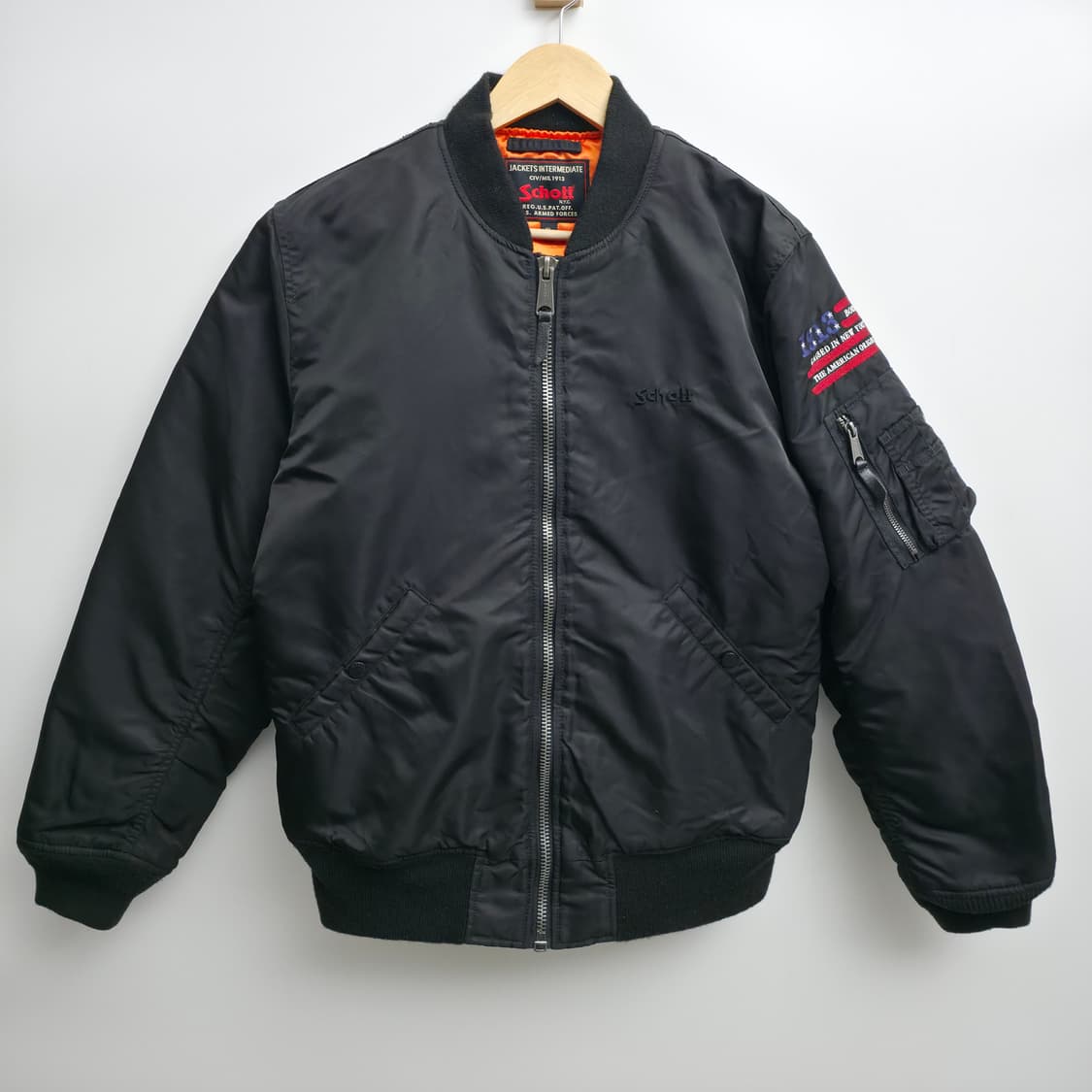 [XL] Schott 쇼트 MA-1 항공점퍼 상품이미지1