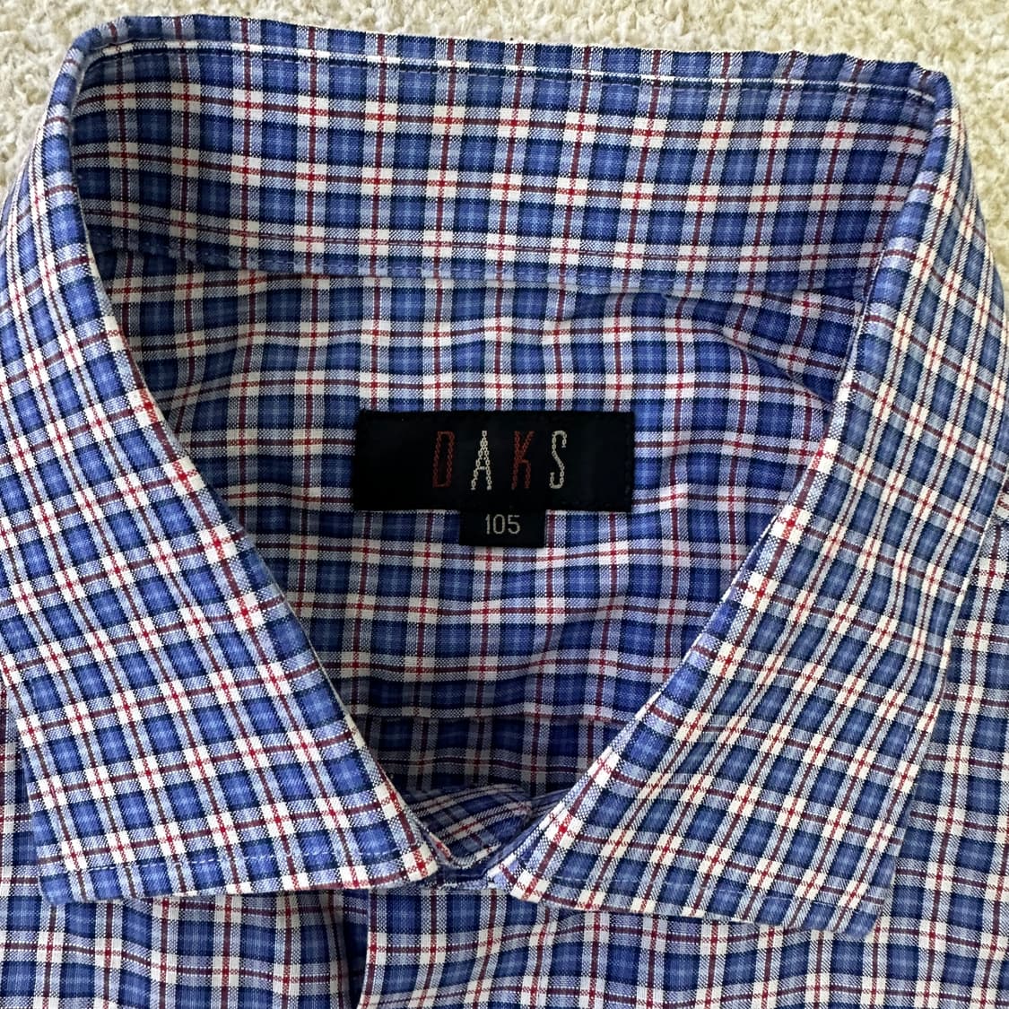 105 닥스 캐주얼 체크 셔츠 0324D 상품이미지2