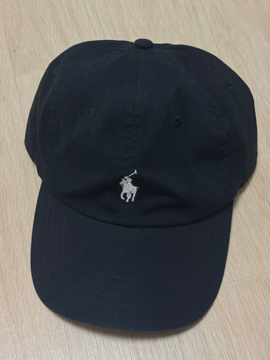 폴로 랄프로렌 블랙 볼캡 무신사에디션 상품이미지3