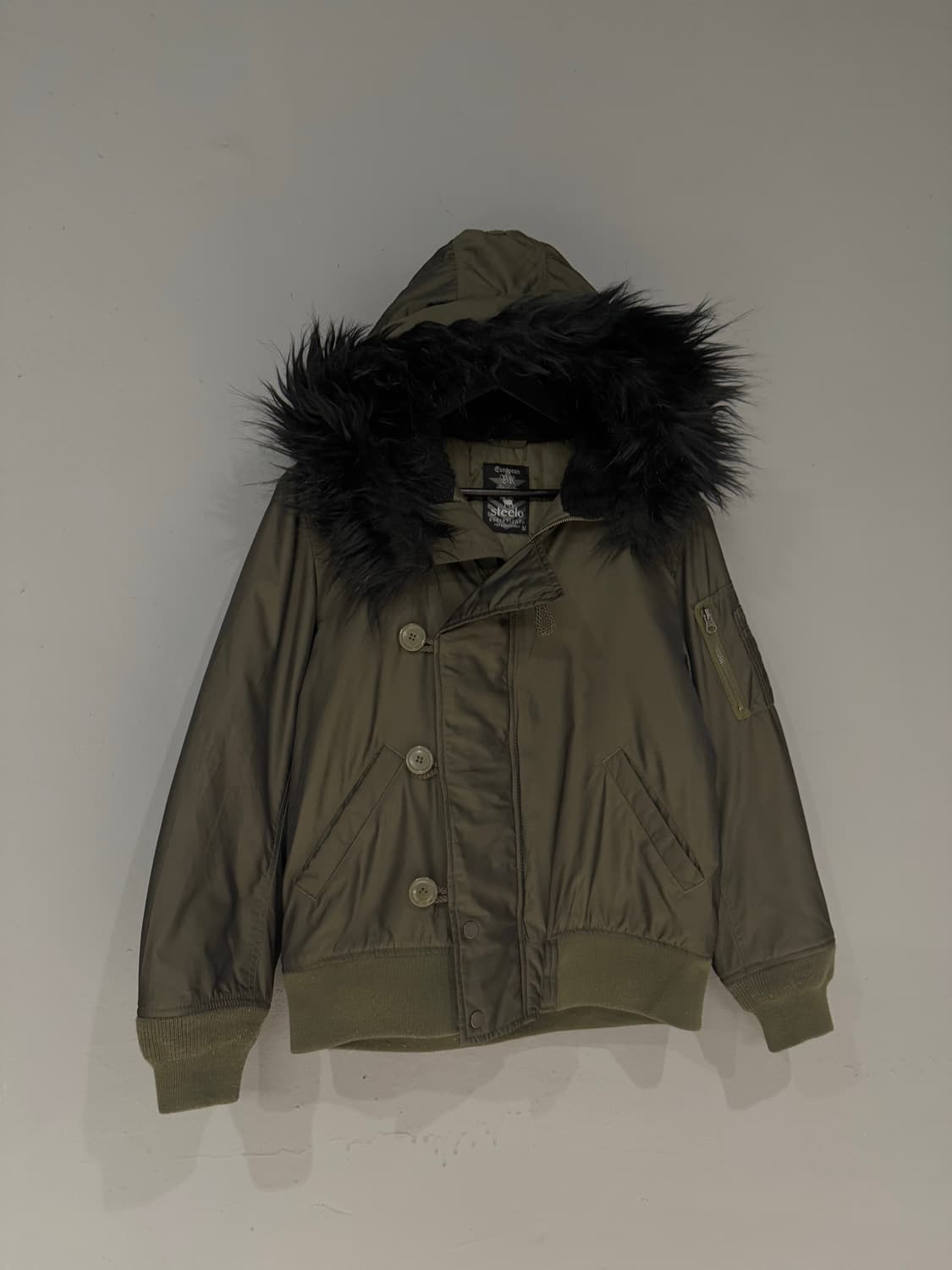 fur trimming detail n2b jumper 상품이미지6