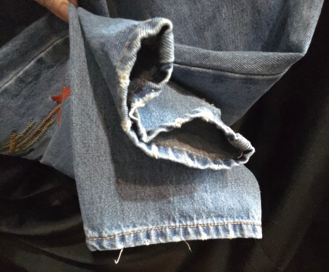 지프 스피릿 패치워크 데님팬츠 상품이미지4