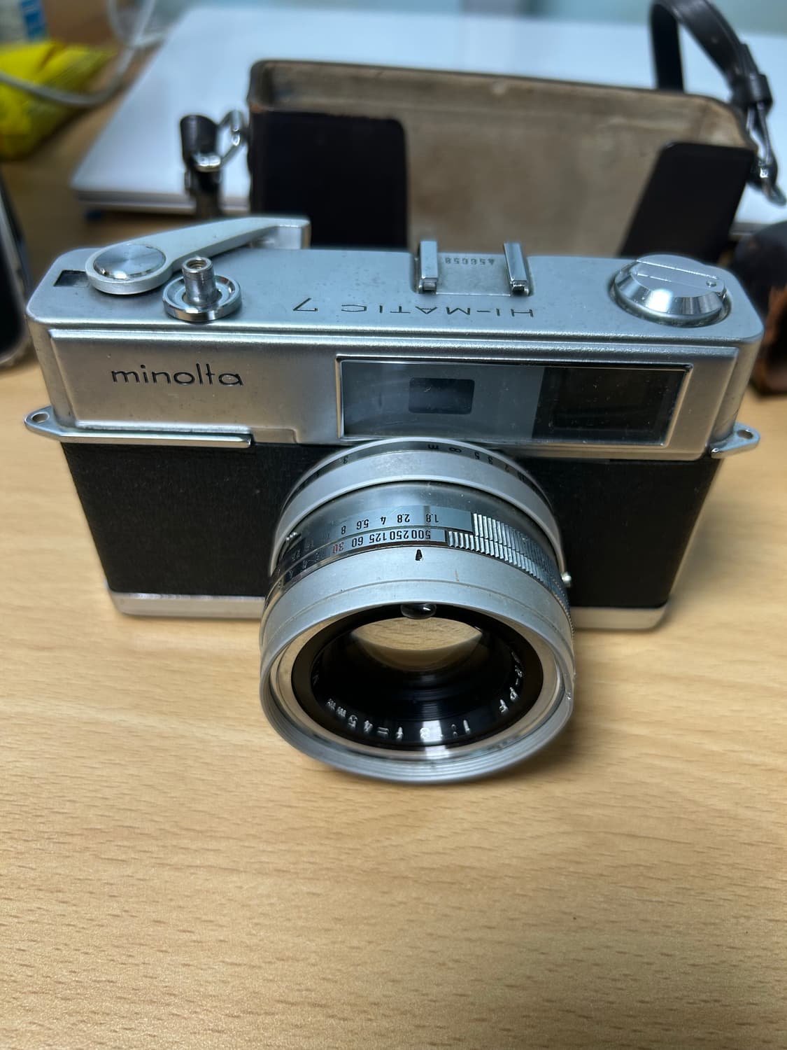 1969년 출시 미놀타 하이매틱7 필름카메라 상품이미지1