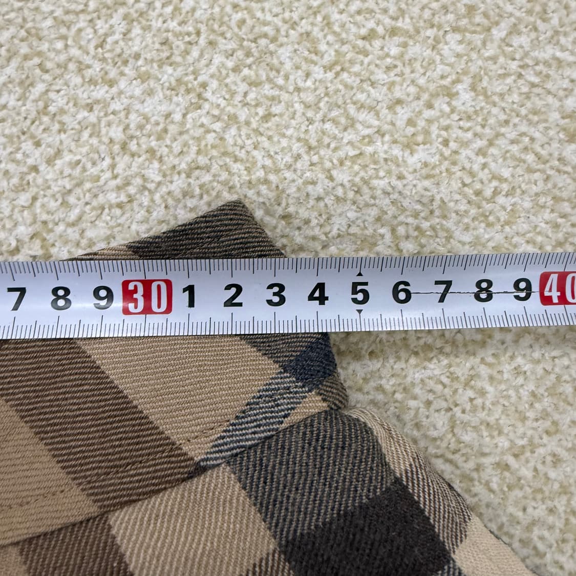 36 버버리 체크 치마 반바지 0202T2 상품이미지6