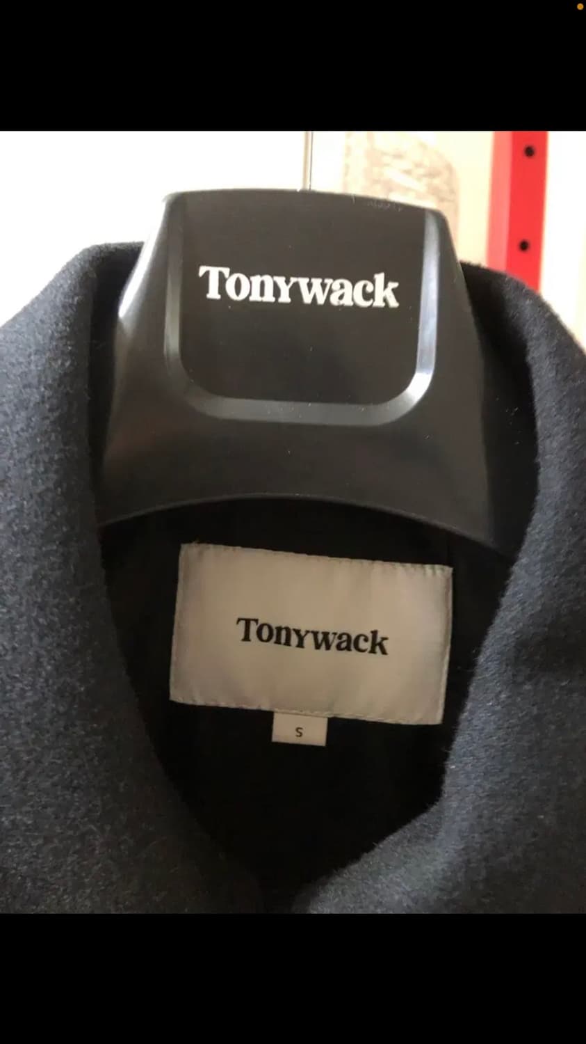 토니웩 버진울 크롭 블루종 s 상품이미지2