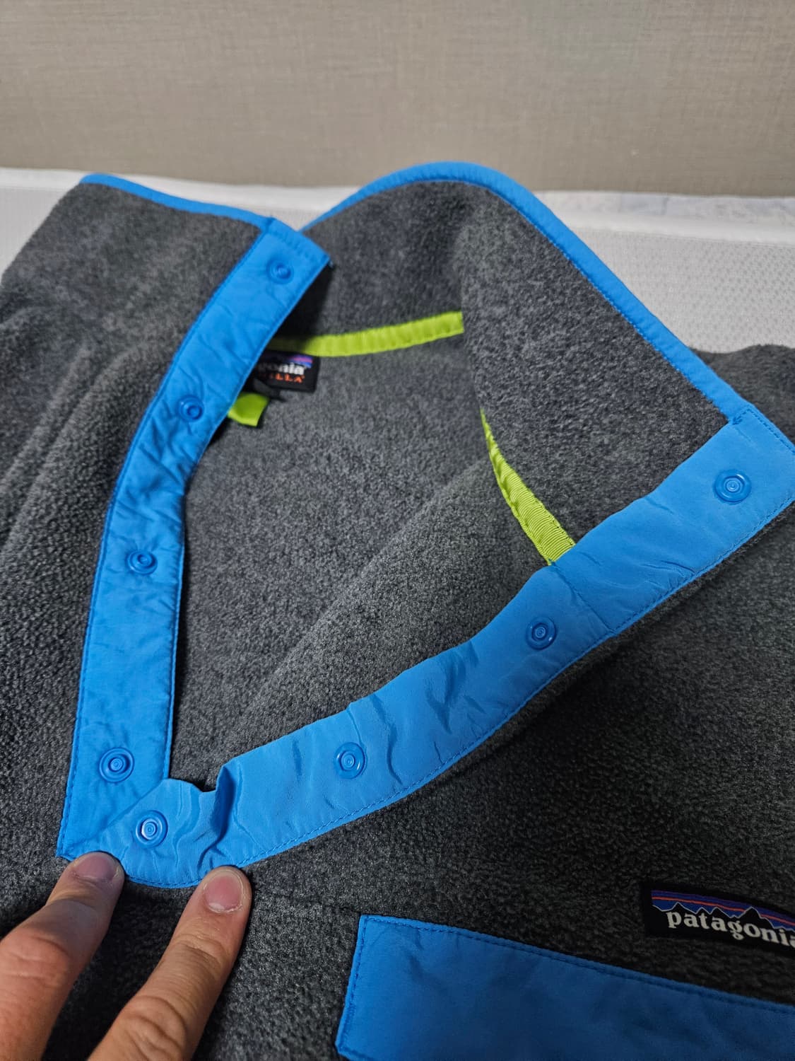 파타고니아 신칠라 니켈블루 XXL 2XL 상품이미지4