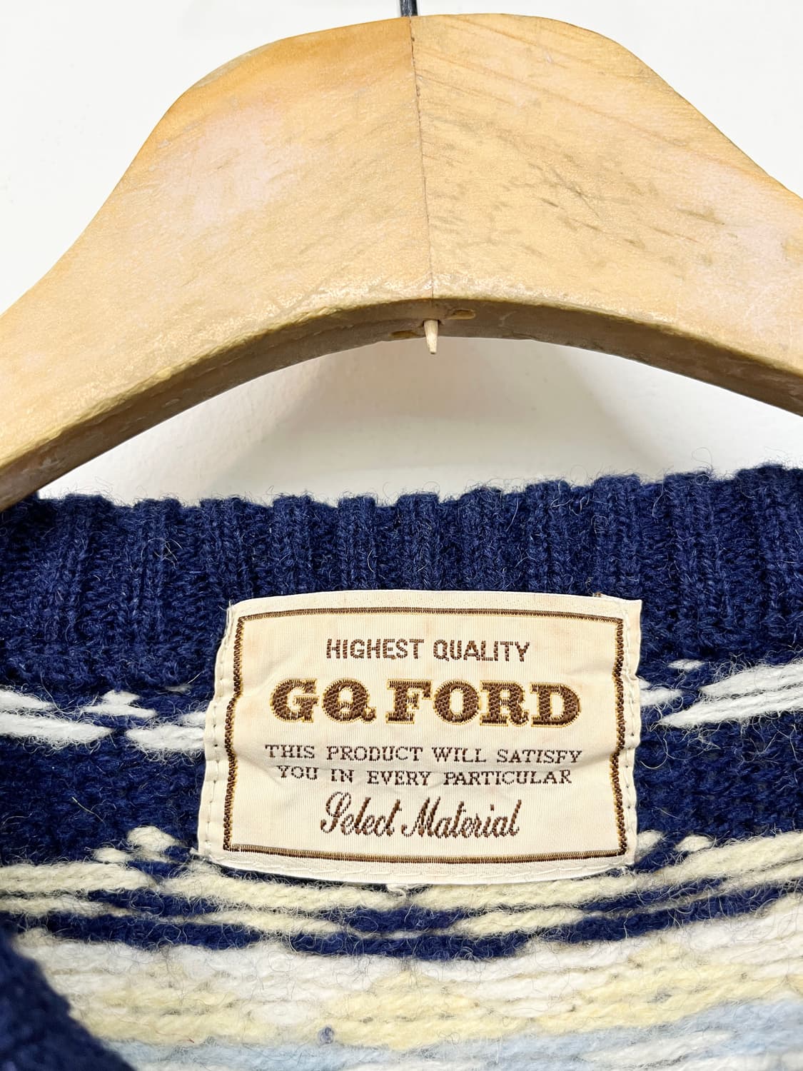  GO FORD 노르딕 니트 상품이미지9