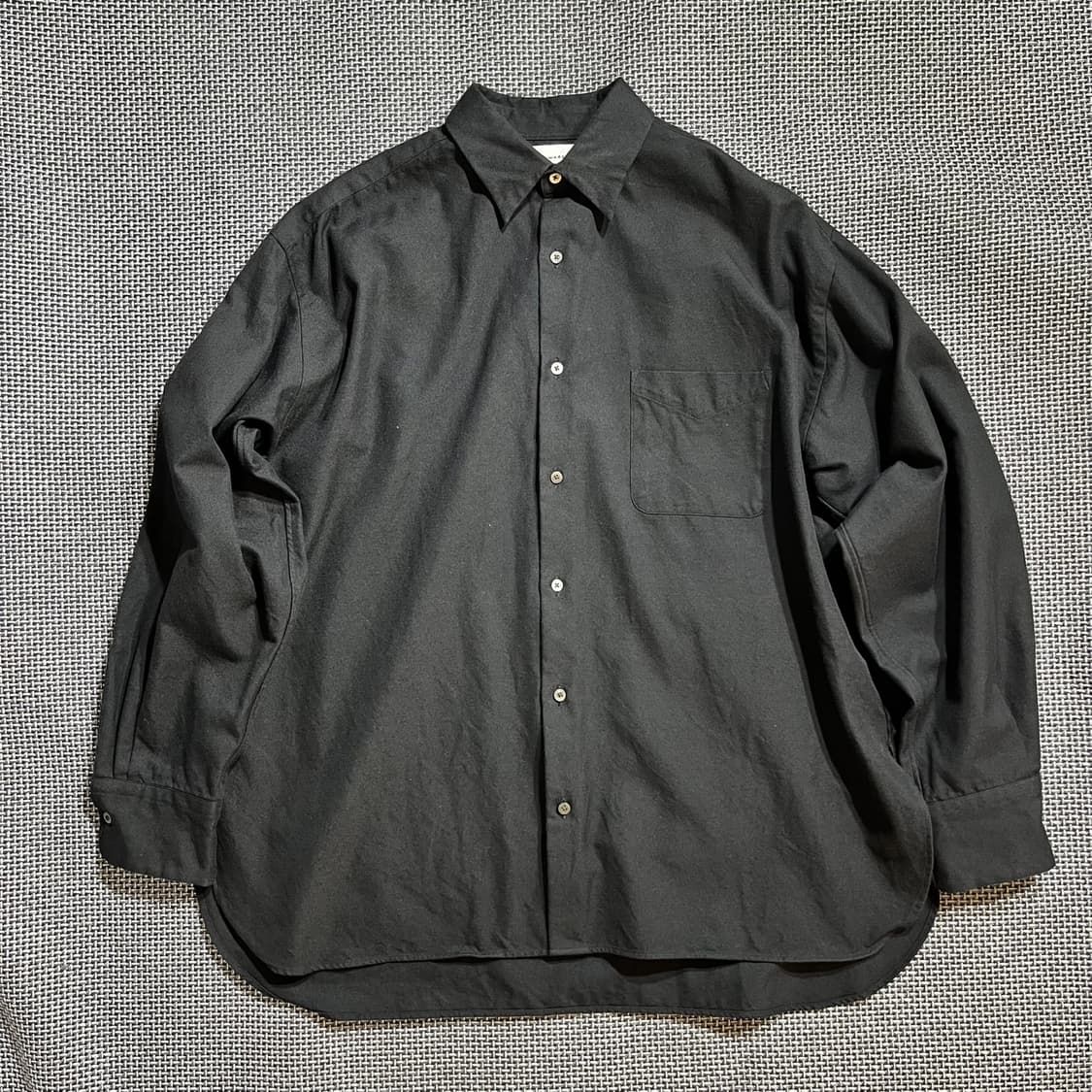 Markawear 울혼방 셔츠자켓 블랙(2) 상품이미지1