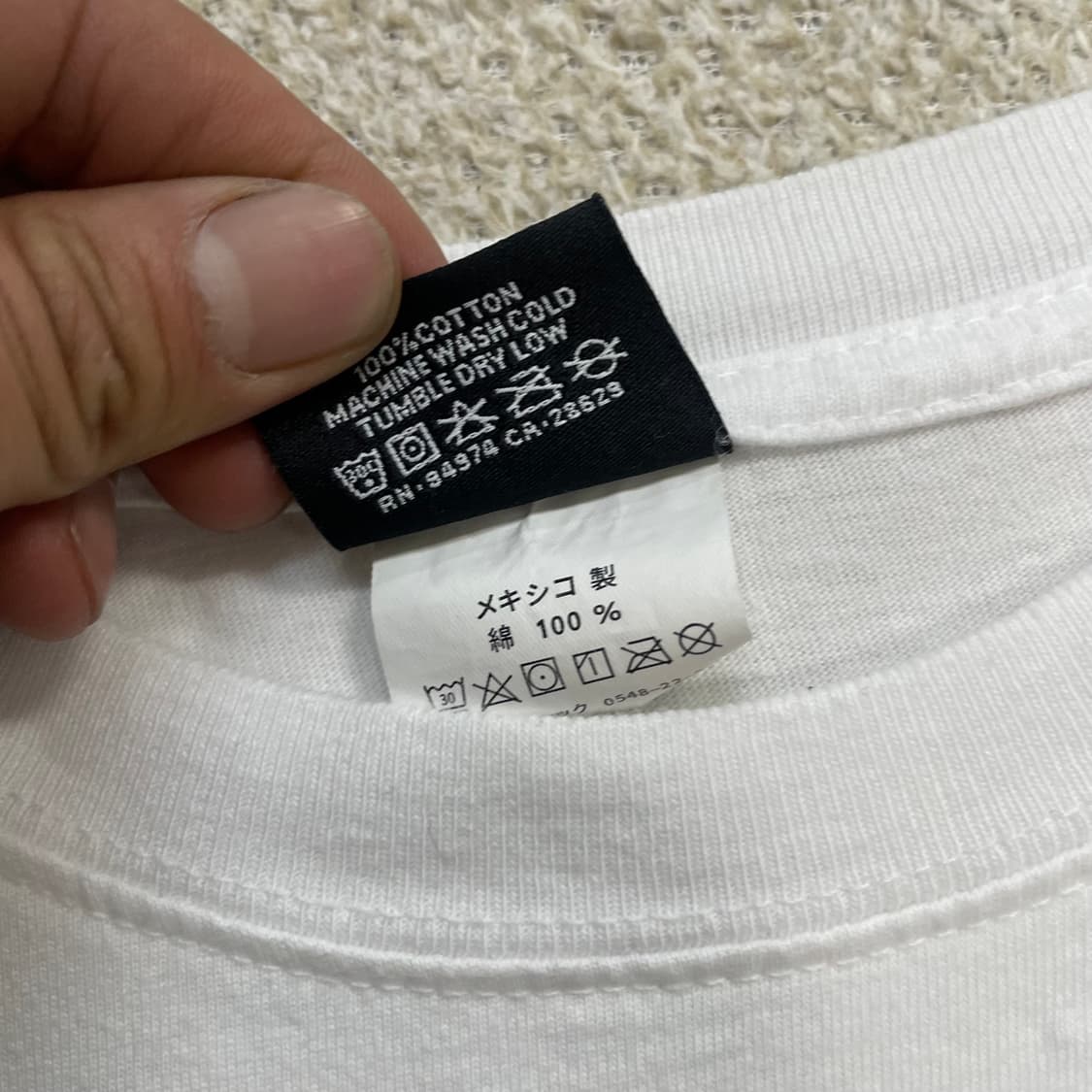 스투시 Stussy 다이스 반팔티 화이트 상품이미지6
