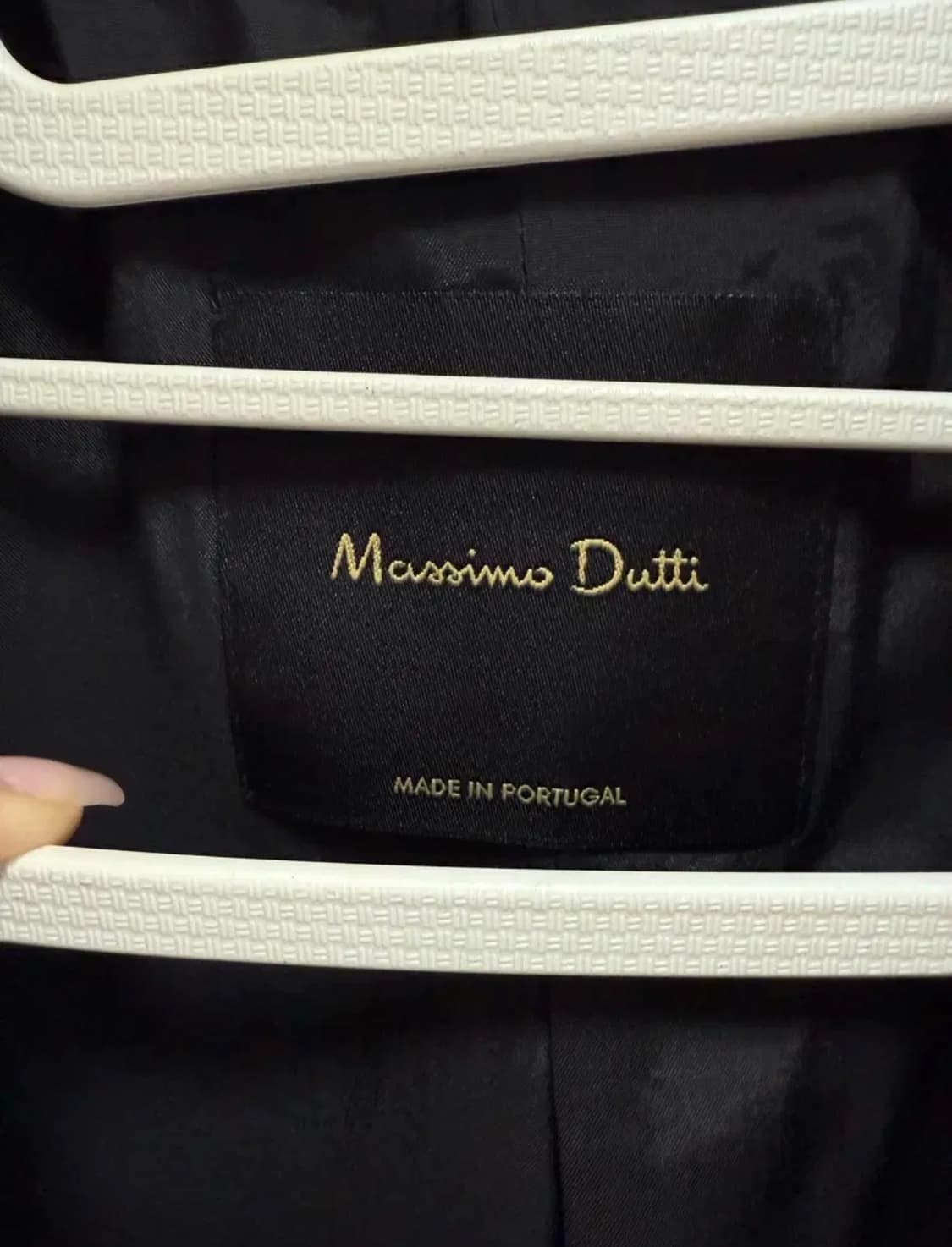 마시모뚜띠 하프 코트 네이비 M 상품이미지2