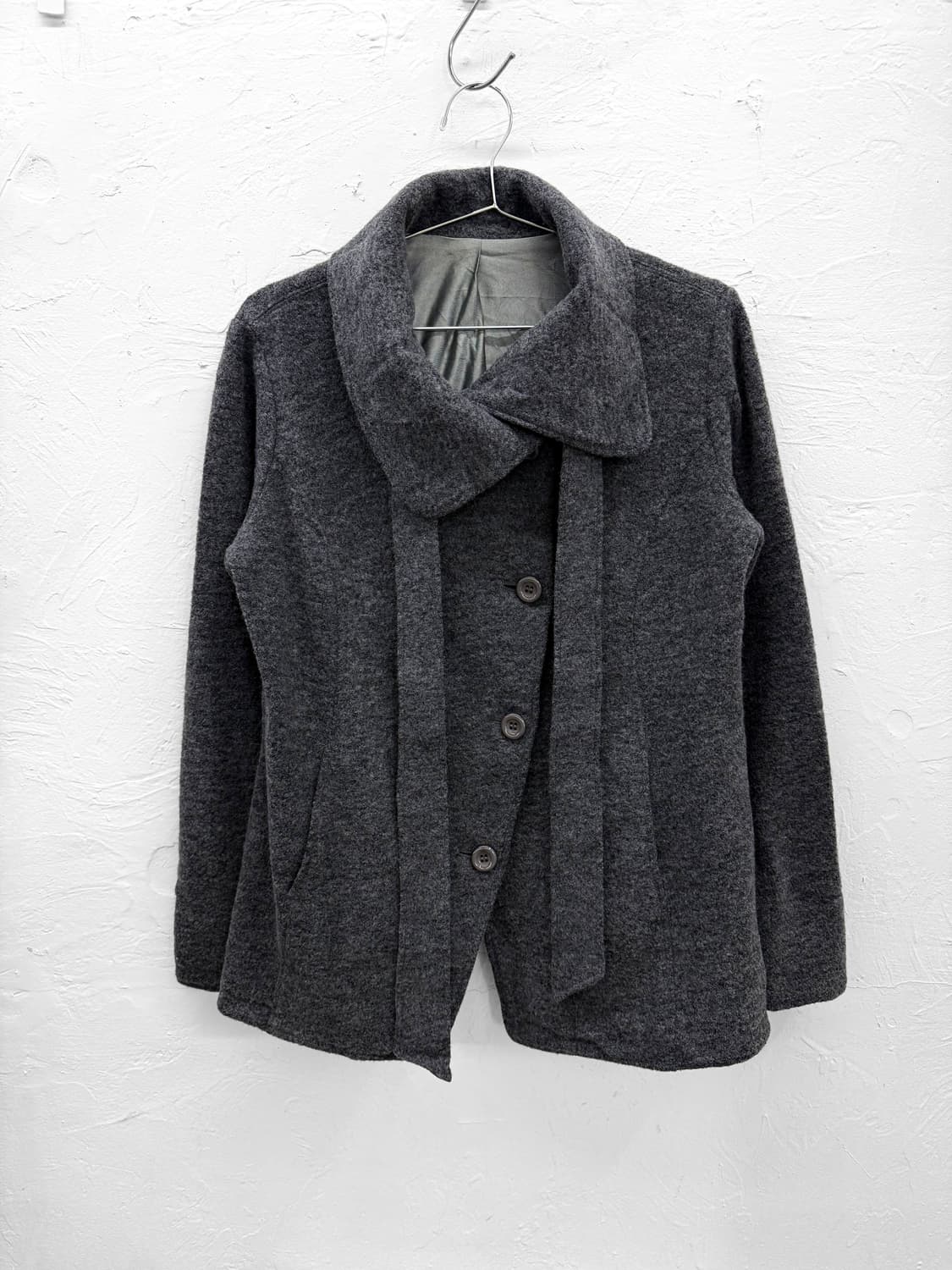 JPN 스트랩 울 하이넥 자켓 상품이미지1