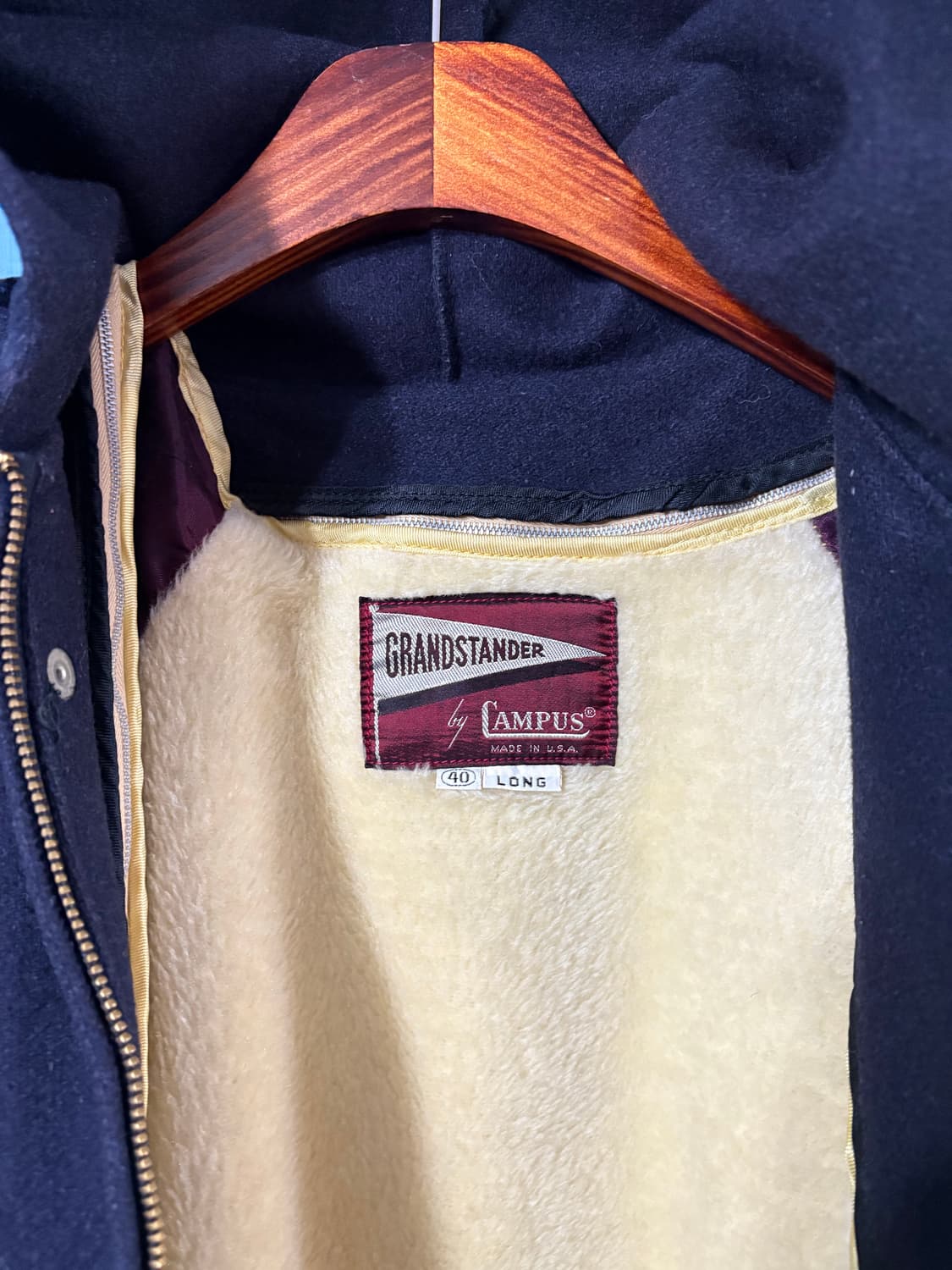 60-70‘s vtg  campus Raglan Coat 상품이미지5