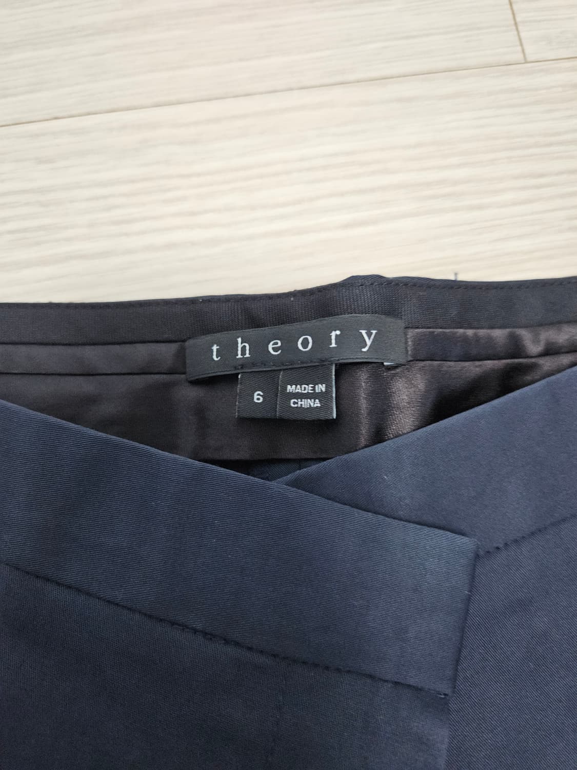 띠어리 네이비 슬랙스 상품이미지4