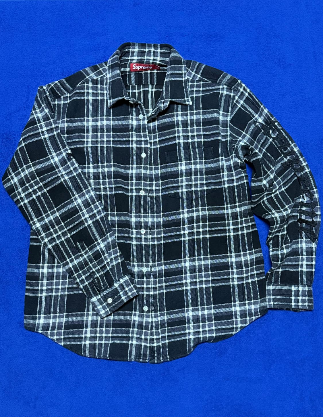 슈프림 올드 잉글리쉬 플란넬 셔츠 상품이미지1