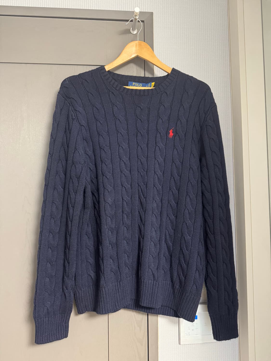 [M] 폴로 정품 꽈배기니트  상품이미지1