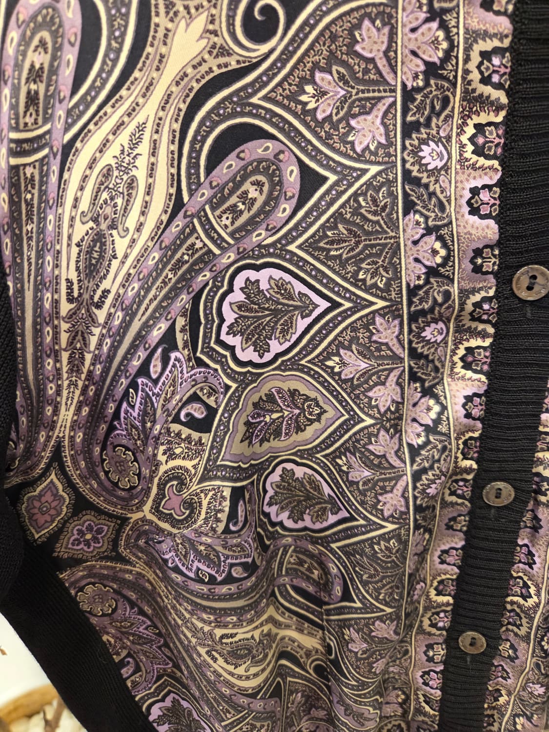 에뜨로 에트로 실크 가디건 상품이미지4