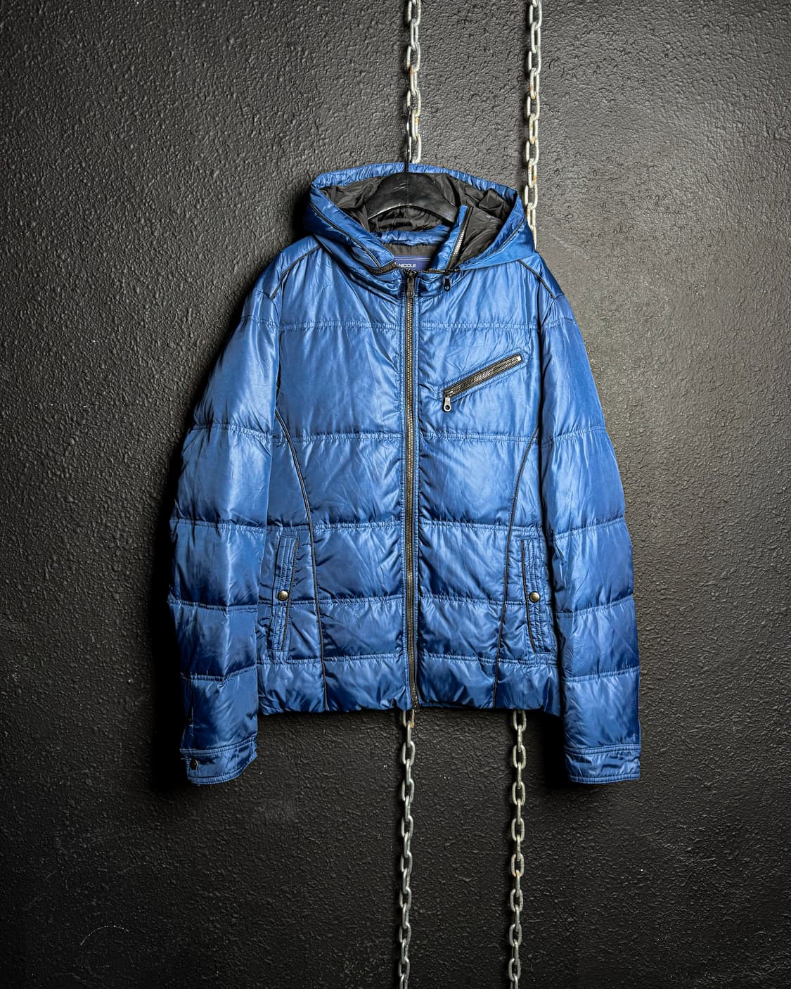 NICOLE Selection – Blue Hooded Down 상품이미지1