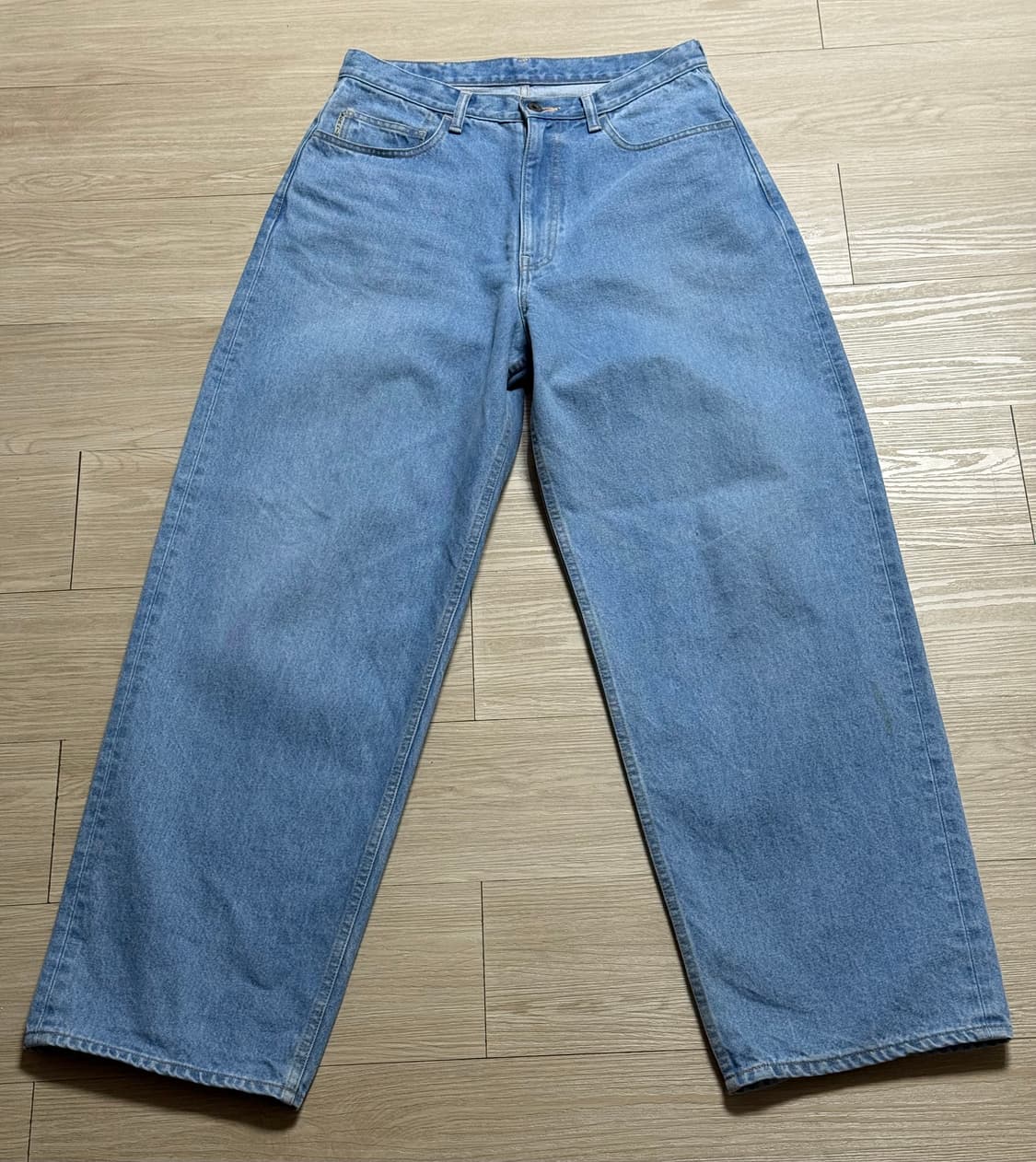 [32] 캐피탈 13온즈 데님 클럽 배기 5P 팬츠 프로세싱 상품이미지1