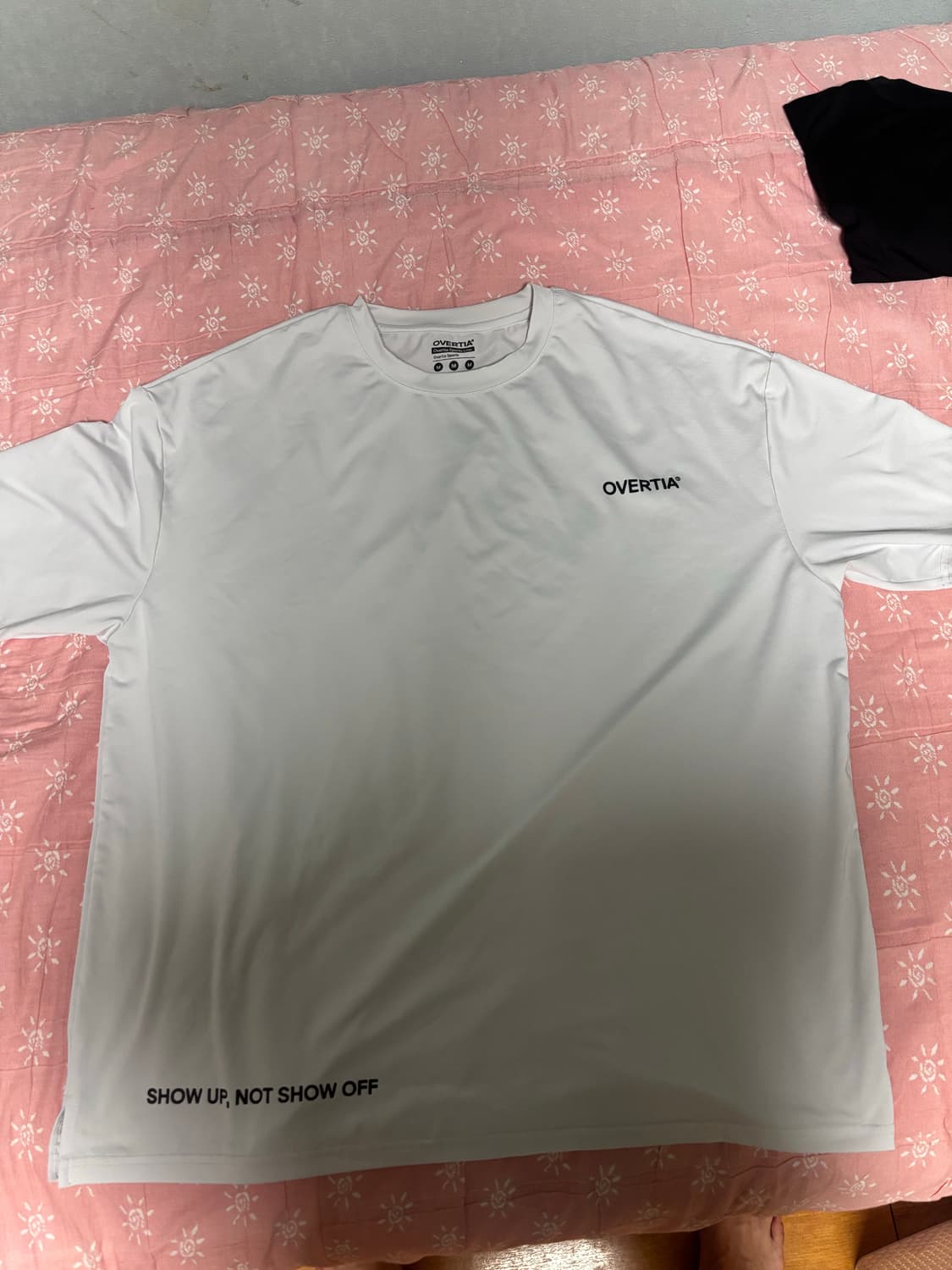 Overtia 드라이핏 반팔티 M사이즈 실착1회 새상품급 일괄판매 상품이미지9