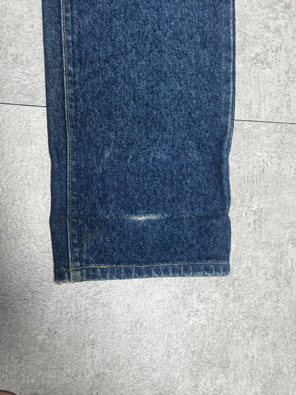 [31x34] 90s USA Lee 데님 워싱 팬츠 상품이미지4