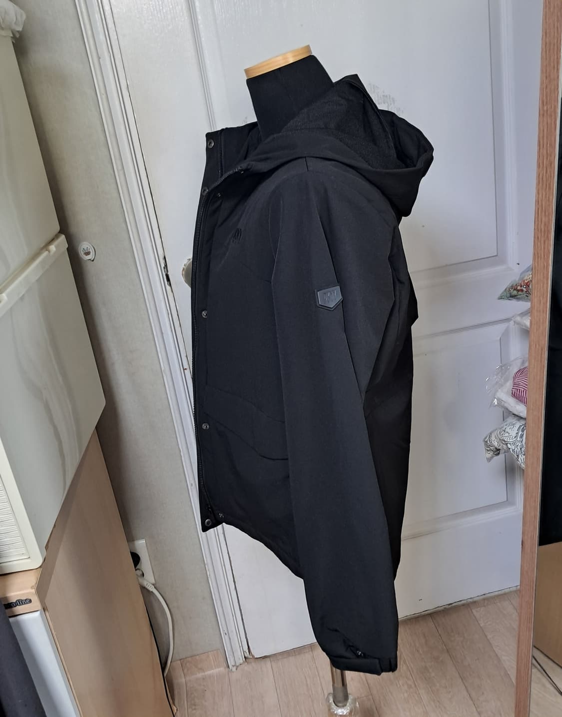 (거의새제품)DKNY 골프 여성점퍼 자켓 후드집업 M 상품이미지3