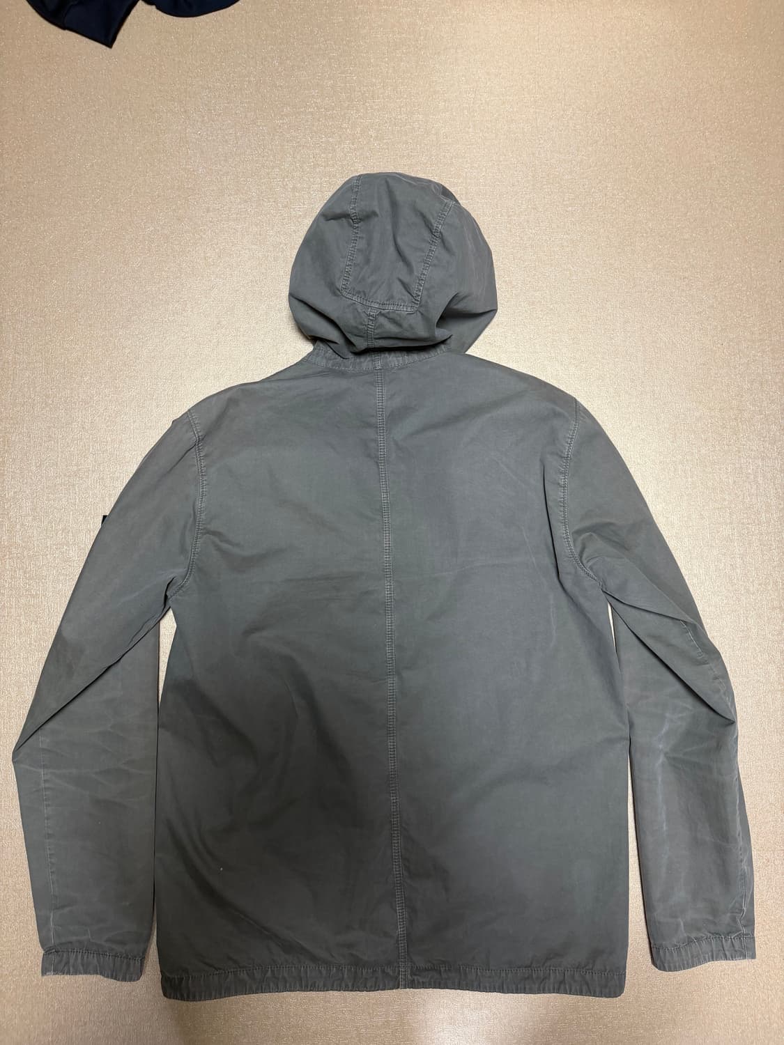 [사이즈 모름]스톤 아일랜드 가먼트 후드 자켓 카키 상품이미지4