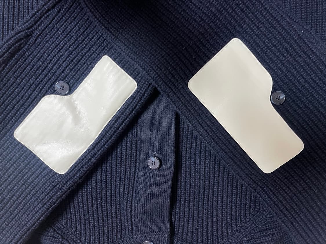 이얼즈어고 메리노울 100 가디건_다크네이버(2사이즈,M) 상품이미지9