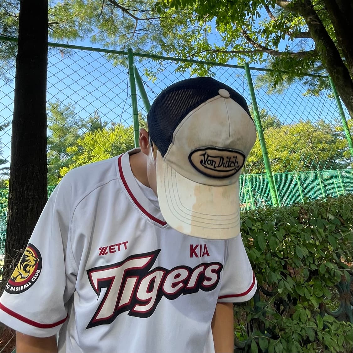 본더치 더티워싱 트러커 메쉬 캡 상품이미지1