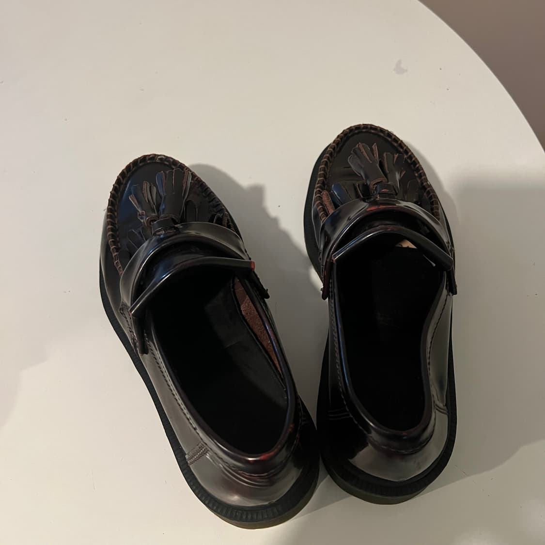 닥터마틴 아드리안 태슬 로퍼 체리레드 상품이미지4