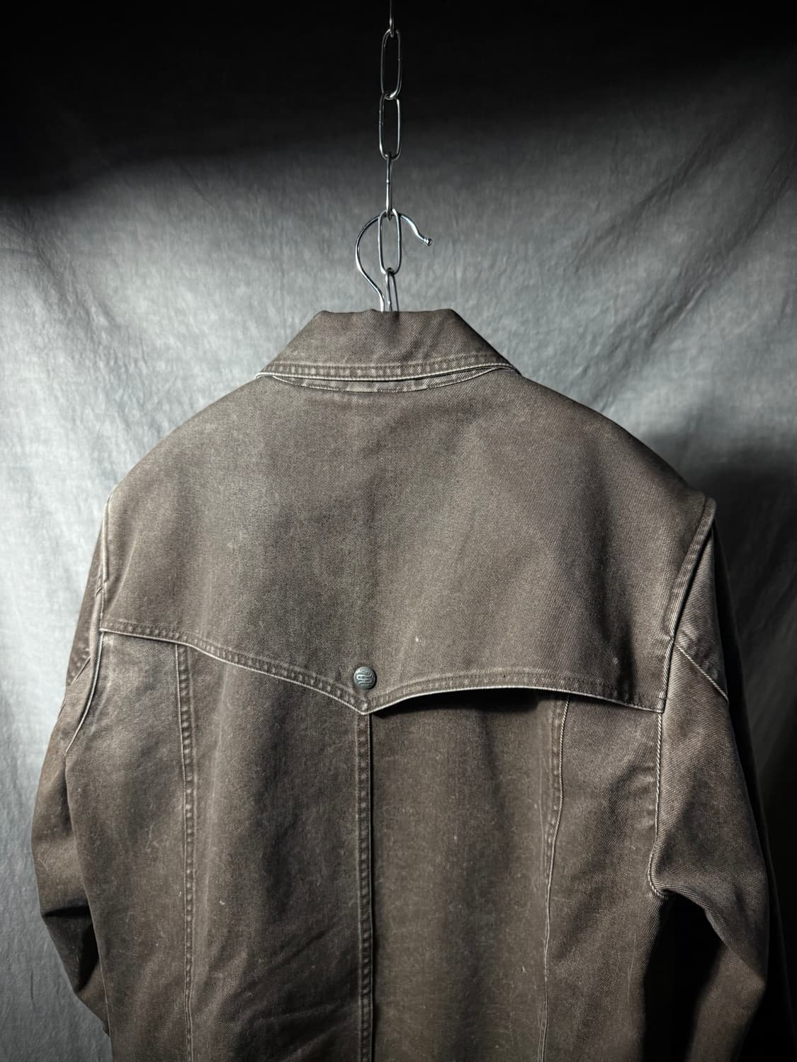 Schlüssel garment dyed denim jacket   상품이미지7