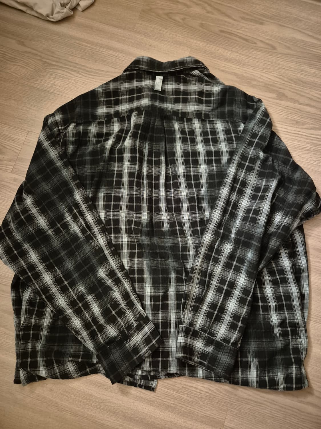 노매뉴얼 체크셔츠 L 상품이미지3
