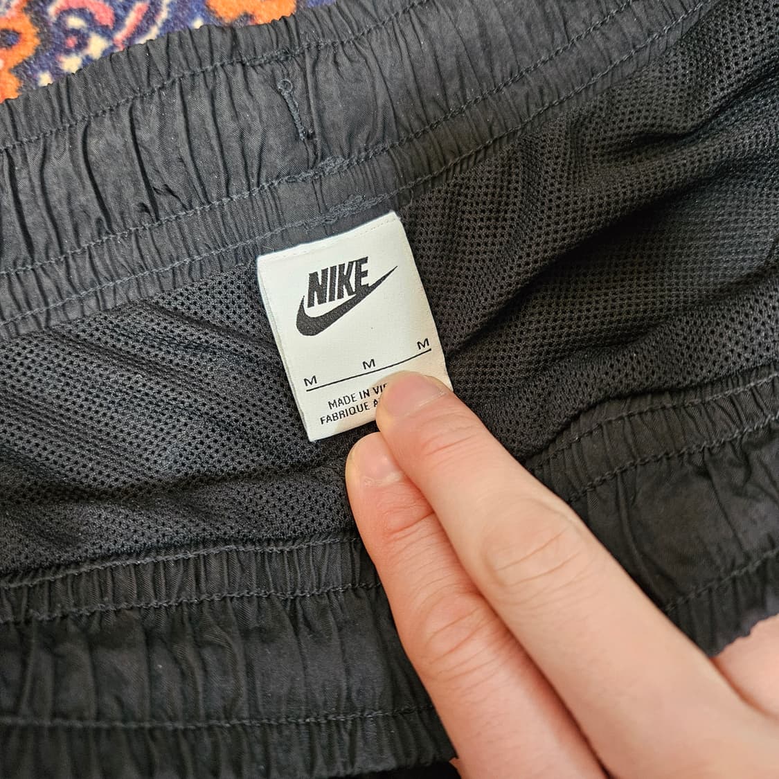 나이키(Nike) NSW 우븐 라인드 트랙 팬츠 블랙 M size 상품이미지6