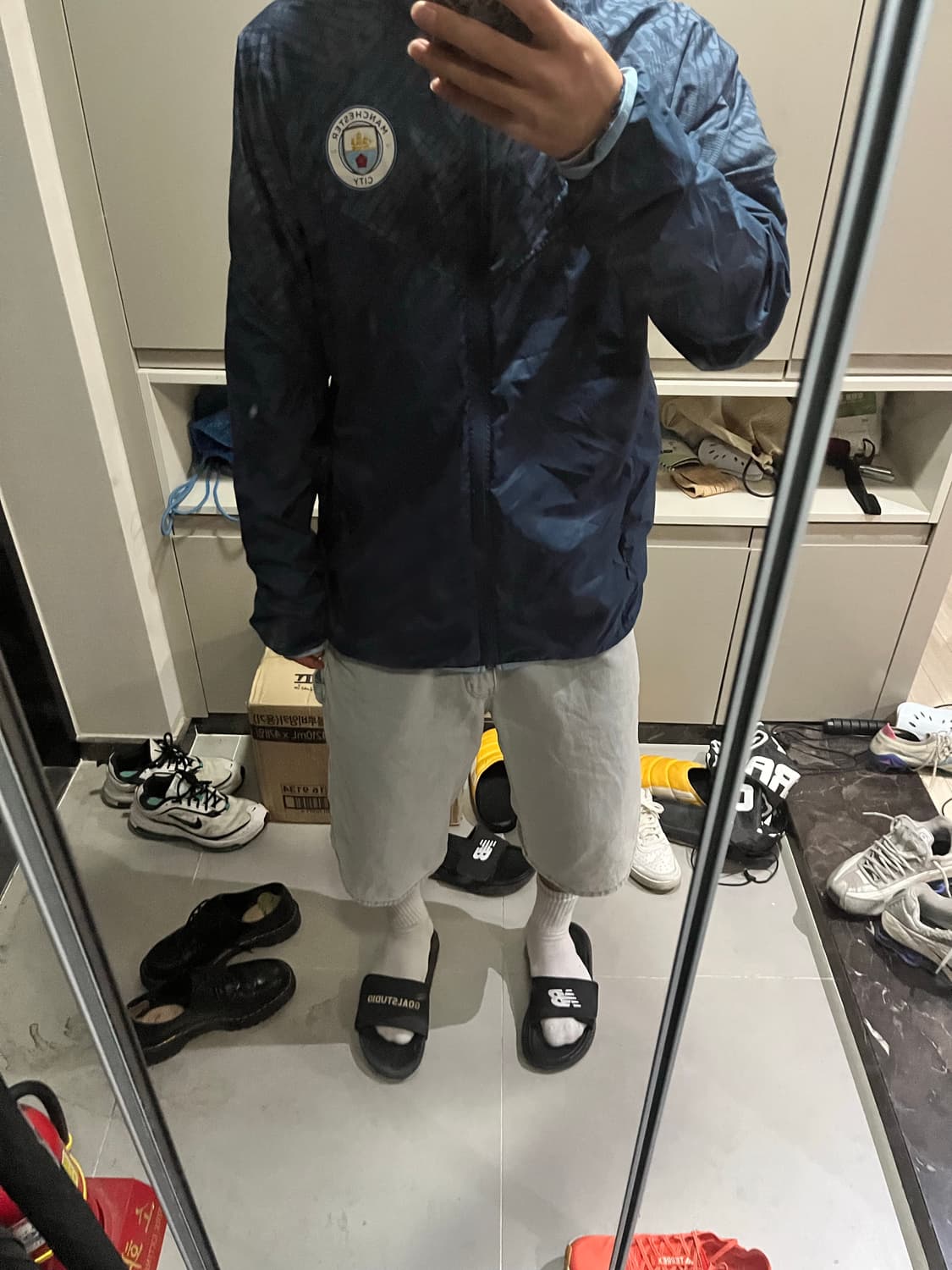 맨시티 바람막이 L 상품이미지5
