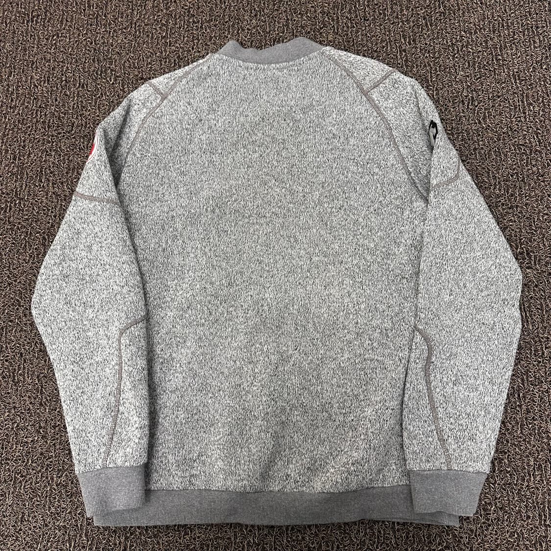 데상트 캐나다 스키 크로스 기모 집업 점퍼 자켓 그레이 105(XL) 상품이미지5