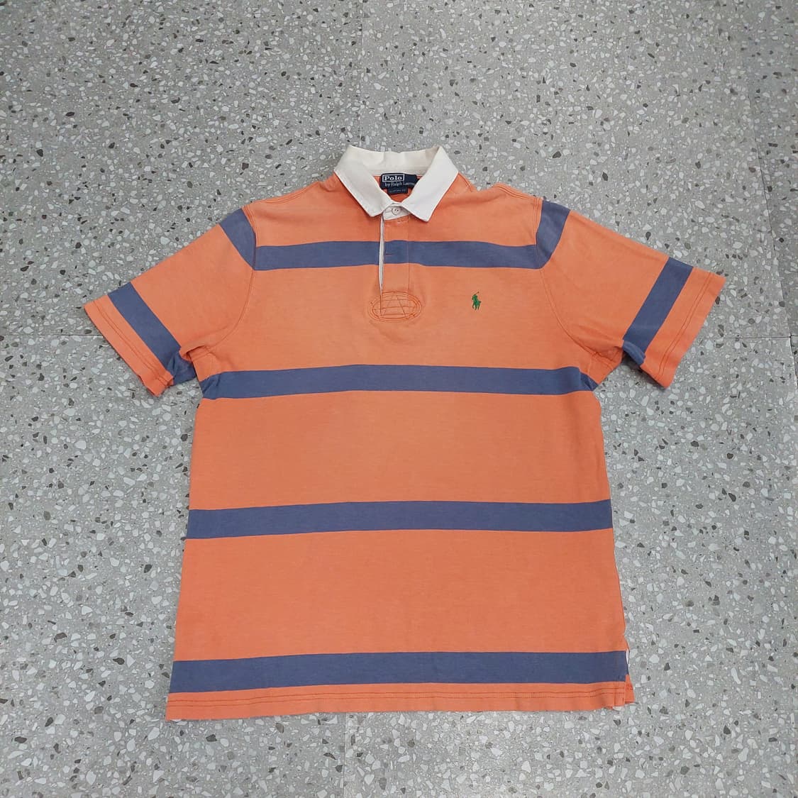 Vintage Polo Ralph Lauren Rugby 반팔 셔츠 상품이미지1
