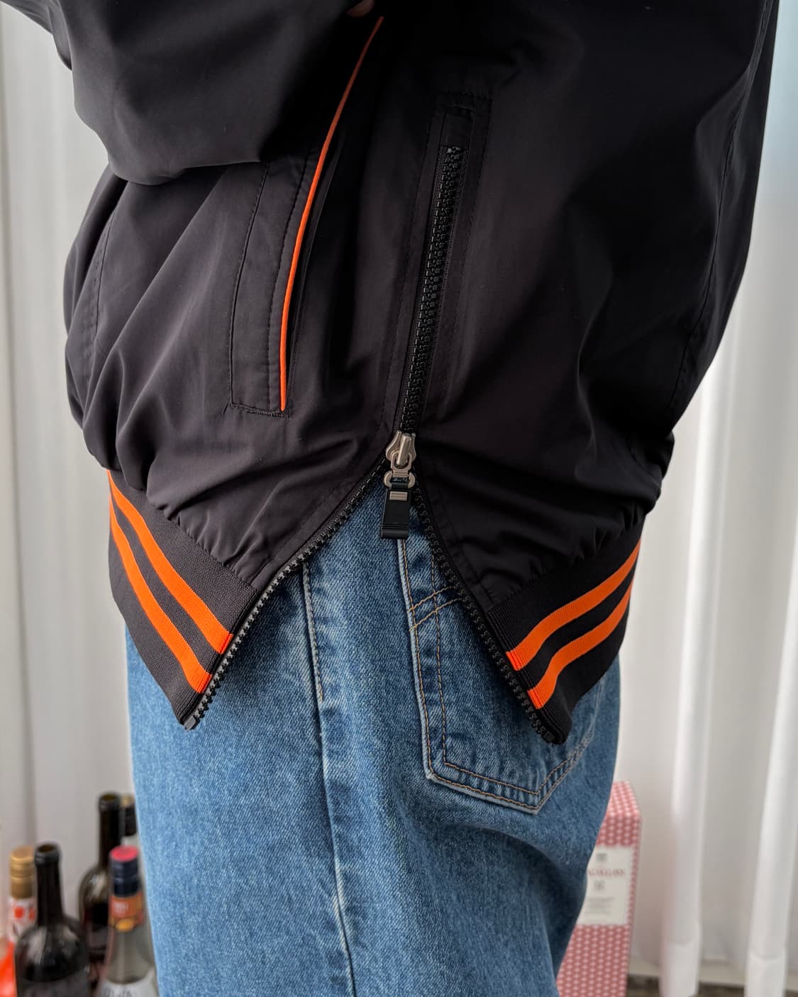 [XL]롯데 자이언츠 춘추용 베이스볼 하프집업 바람막이 자켓 상품이미지4