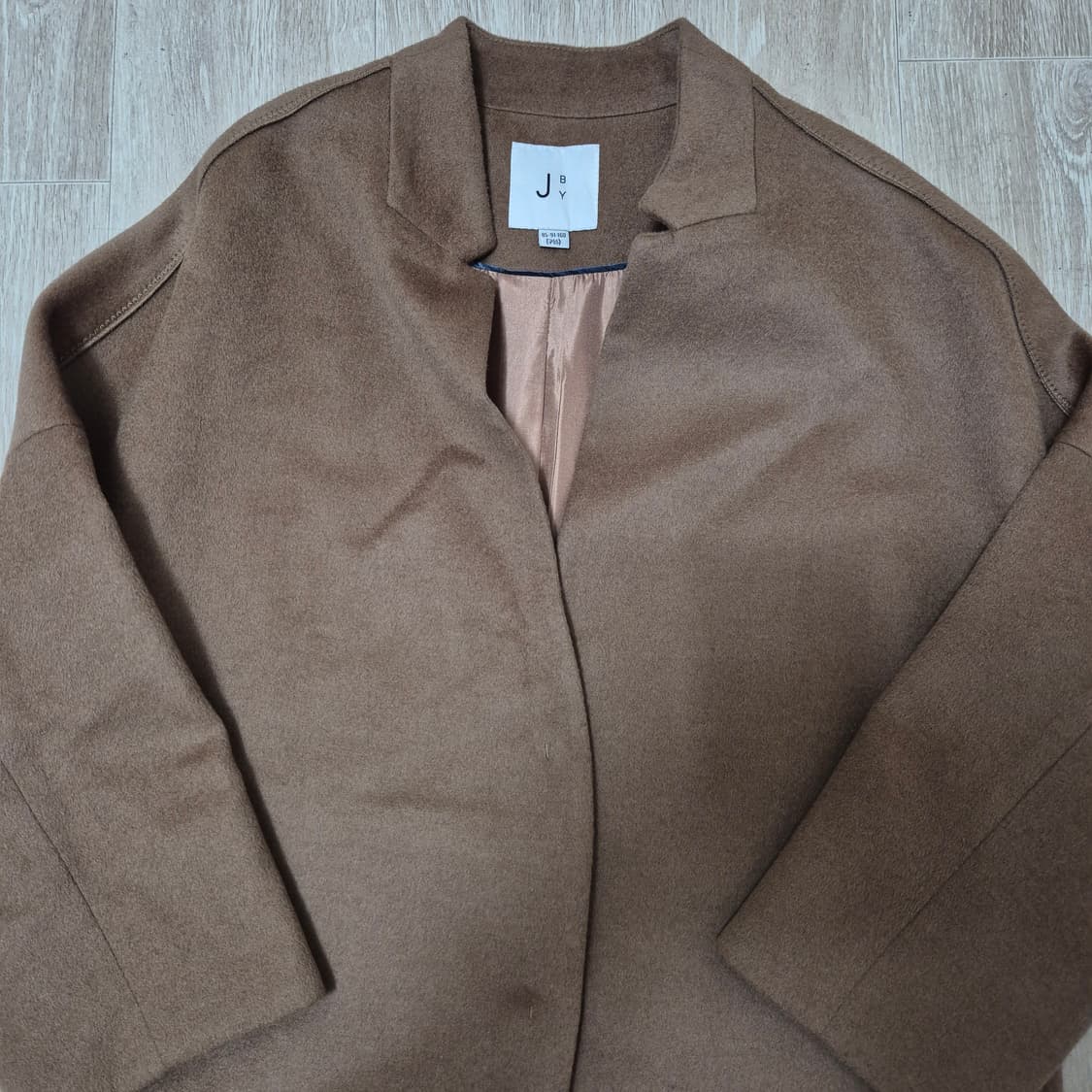 제이바이 여성 모직 럭셔리 싱글 코트 상품이미지2