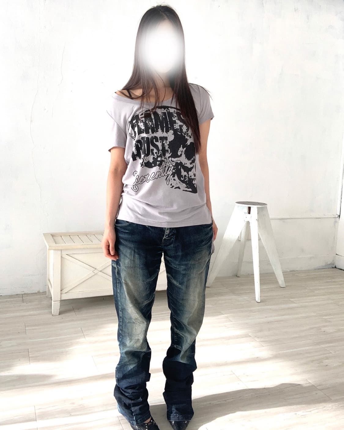 Ghost of Harlem see-through back detail 상품이미지5