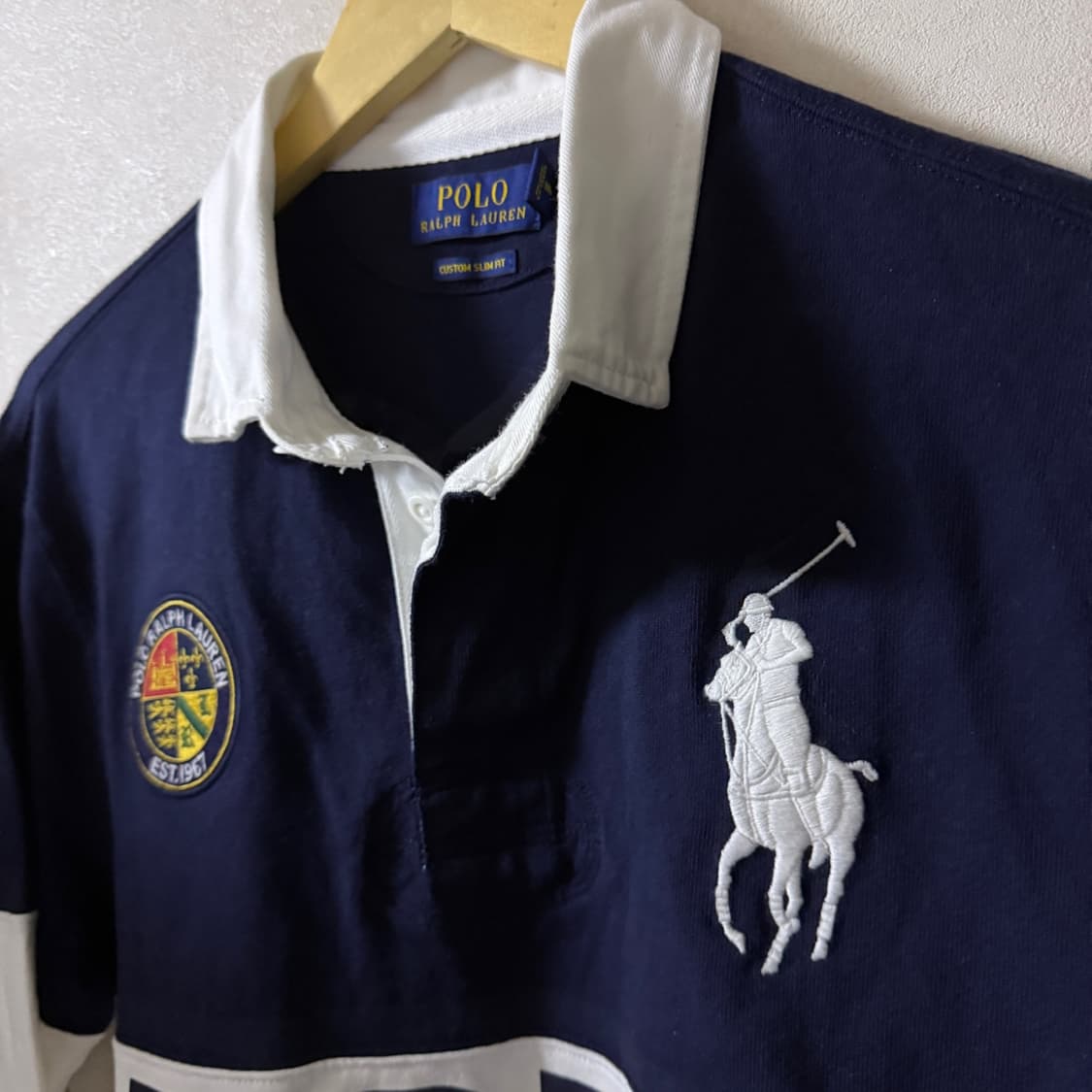 폴로 랄프로렌 빅포니 럭비 카라티셔츠 커스텀 L (남성 100-105) 상품이미지2