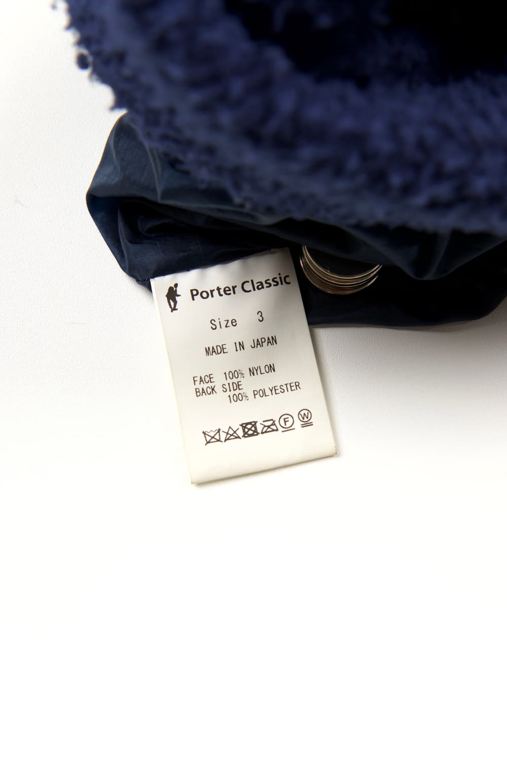 Porter classic 라이너 나일론 플리스 집업 블루 상품이미지9