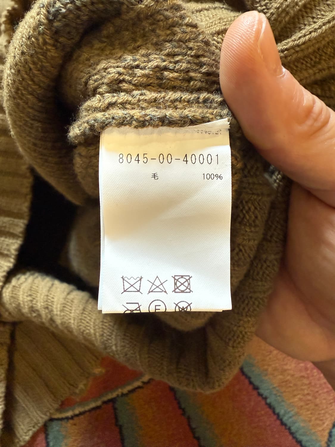 Nigel Cabourn 레드 크로스 모드필드 울 니트 풀오버 상품이미지7