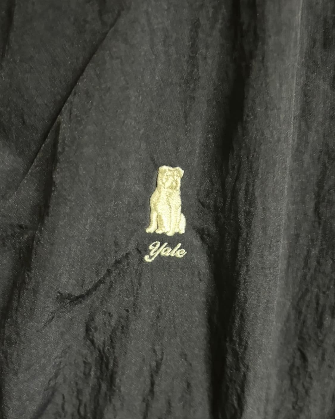 예일 헤리티지 바람막이 블루종자켓 블랙 M 상품이미지5