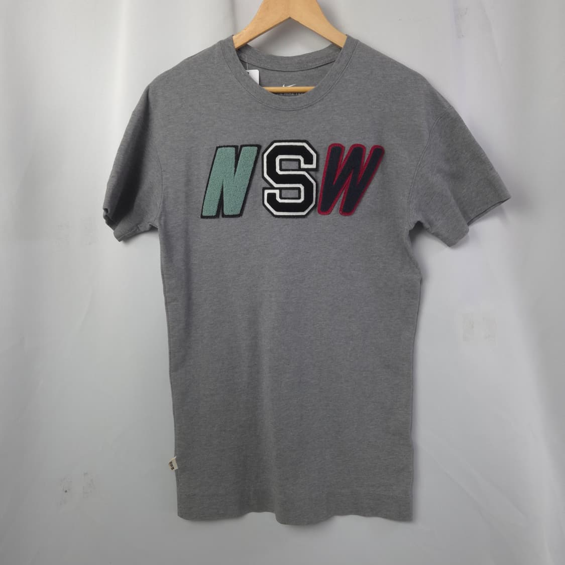 나이키 NSW 여자 반팔 롱 티셔츠 S 상품이미지1