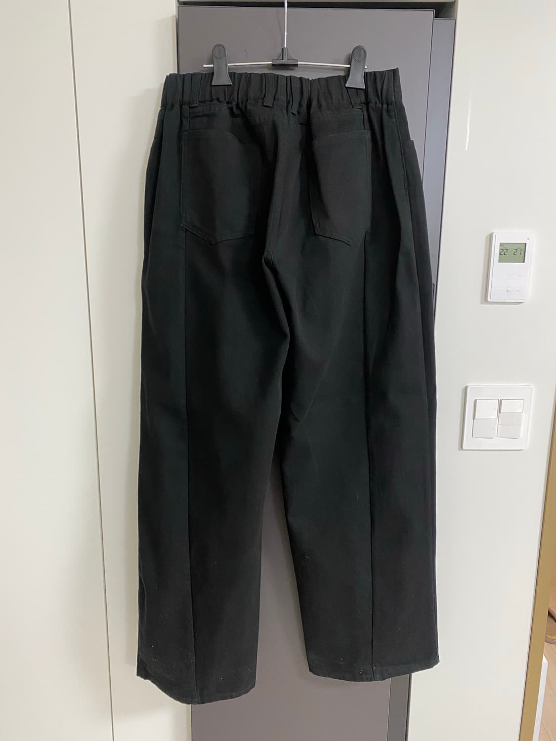 로토코 와이드 데님 팬츠 블랙 free 상품이미지2