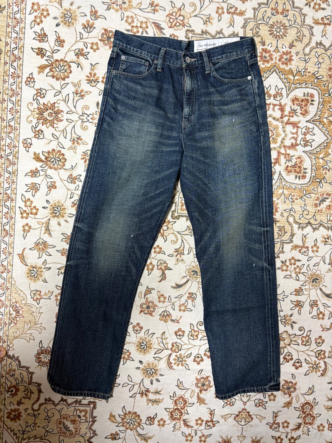 네이버후드 26SS 워시드 데님 인디고 M 상품이미지3