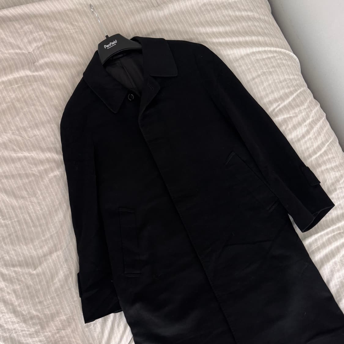 Japan brand 퓨어 캐시미어100 코트 상품이미지1