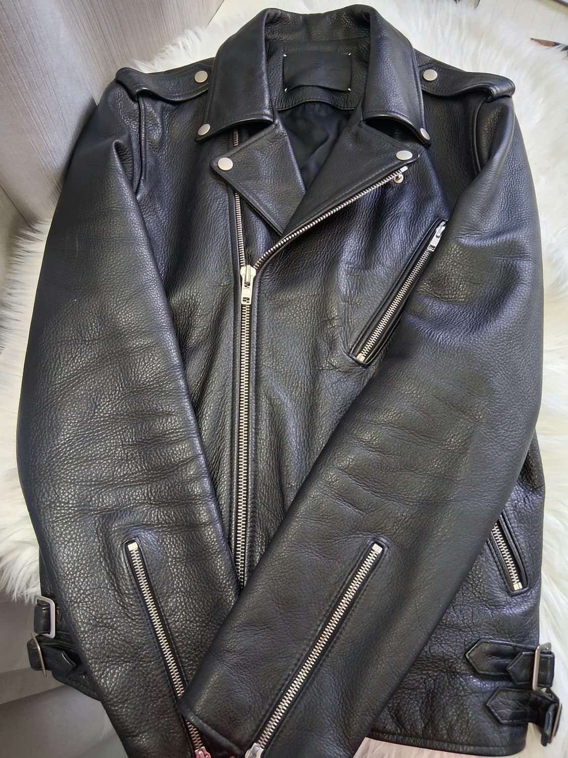 비바스튜디오 컬렉션 라이더 자켓  남90~95 상품이미지1