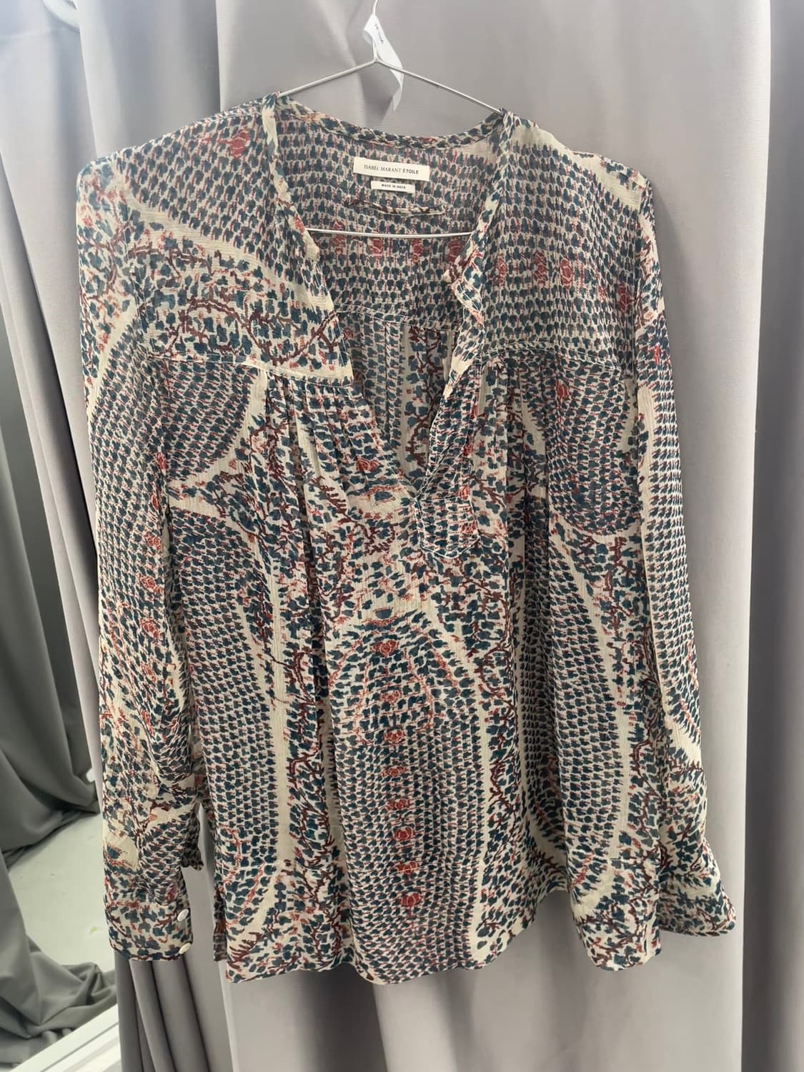 이자벨마랑 에스닉 블라우스 상품이미지2